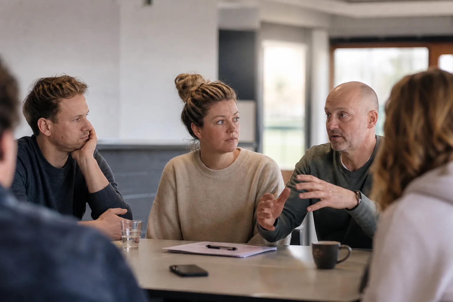Een Nederlandse sportclub of leslokaal. Beeld bij het artikel: Hoe maak je een bardienstrooster dat het hele seizoen overeind blijft?